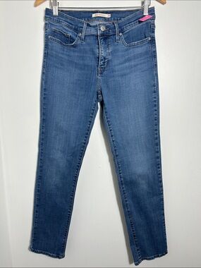 Levi’s 312 Shaping Slim Jeans Women’s Size 29 Medium Wash Stretch Denim
